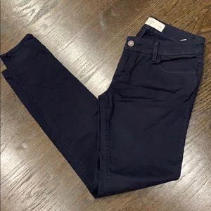 Navy blue skinny pants size 2
